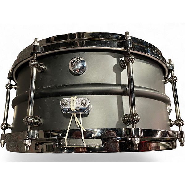 Used 2024 Dunnett 6.5X14 Carbon Steel Snare Black Drum