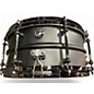 Used 2024 Dunnett 6.5X14 Carbon Steel Snare Black Drum