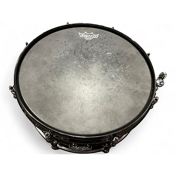 Used 2024 Dunnett 6.5X14 Carbon Steel Snare Black Drum