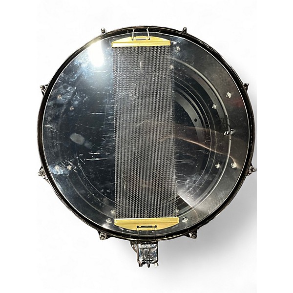 Used 2024 Dunnett 6.5X14 Carbon Steel Snare Black Drum