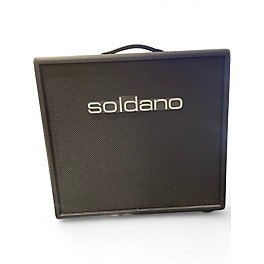 Used Soldano 1x12 Closed Back Cab Black Grille Guitar Cabinet