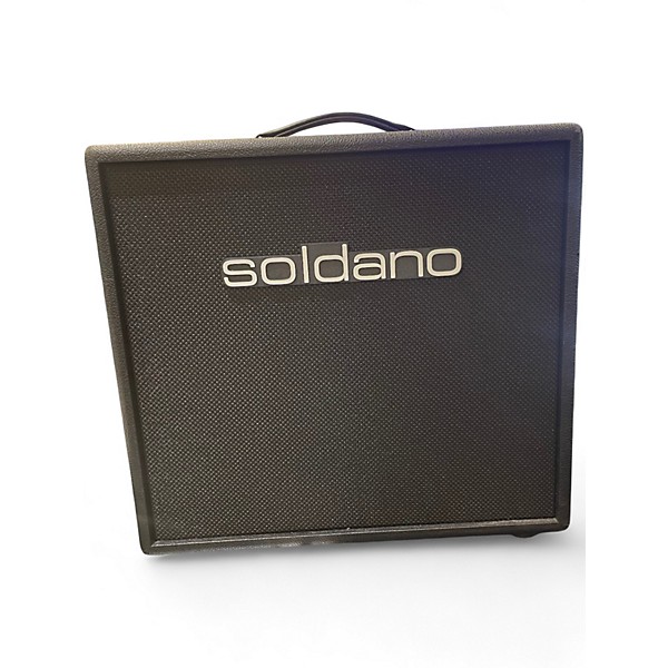 Used Soldano 1x12 Closed Back Cab Black Grille Guitar Cabinet