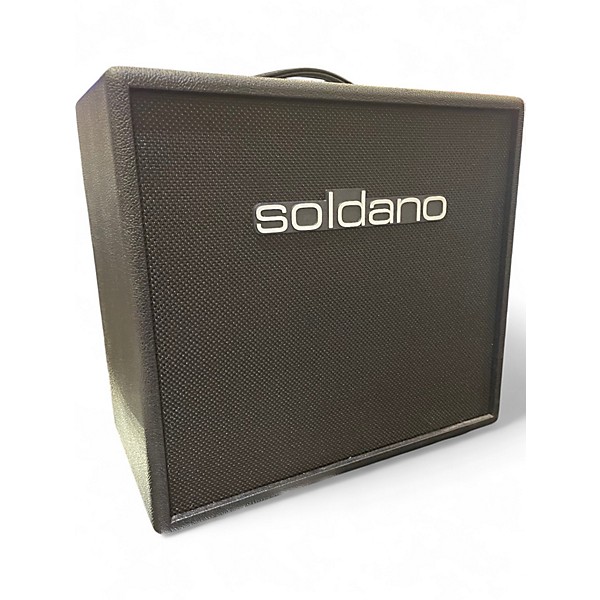 Used Soldano 1x12 Closed Back Cab Black Grille Guitar Cabinet