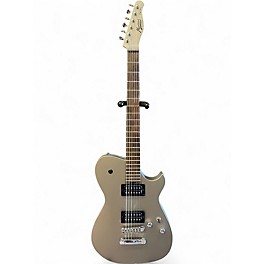 Used Manson Guitars META MBM-1 Silver Solid Body Electric Guitar