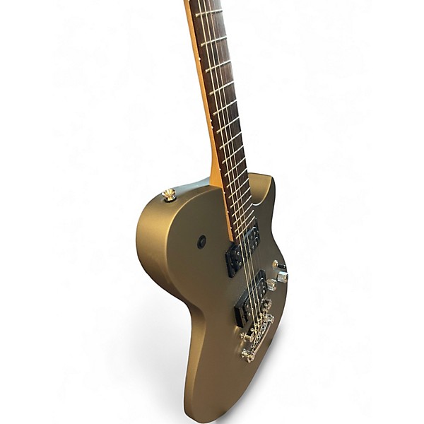Used Manson Guitars META MBM-1 Silver Solid Body Electric Guitar