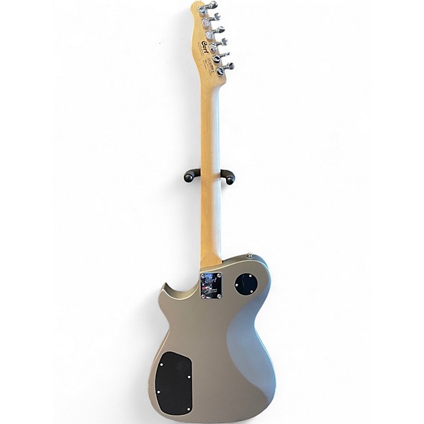 Used Manson Guitars META MBM-1 Silver Solid Body Electric Guitar