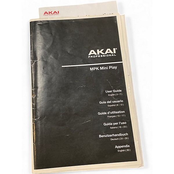 Used Akai Professional MPK Mini PLAY MIDI Controller