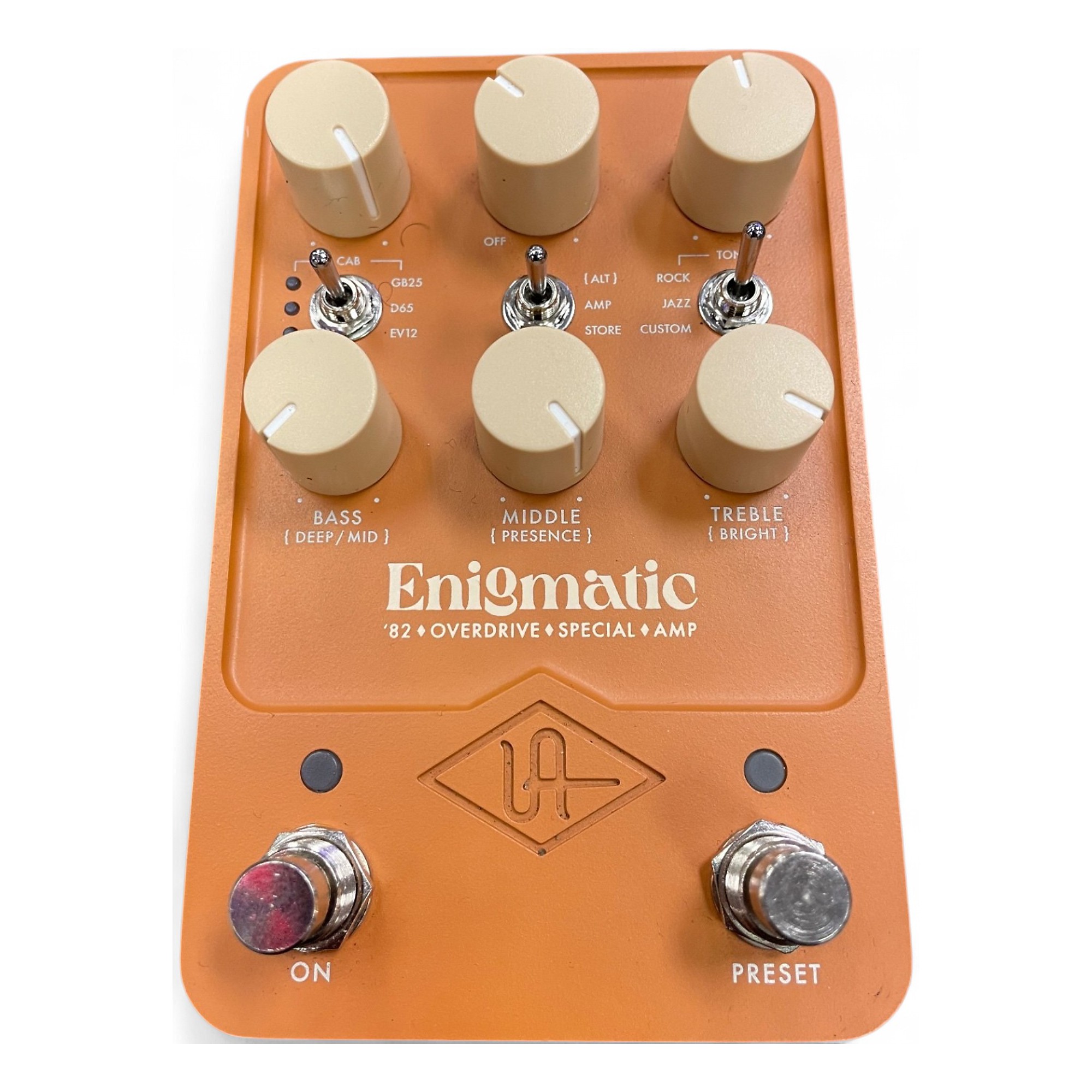 ギター Universal Audio / UAFX Enigmatic Amazon | UNIVERSAL AUDIO UAFX Enigmatic UAFXシリーズ 6.5*9.2