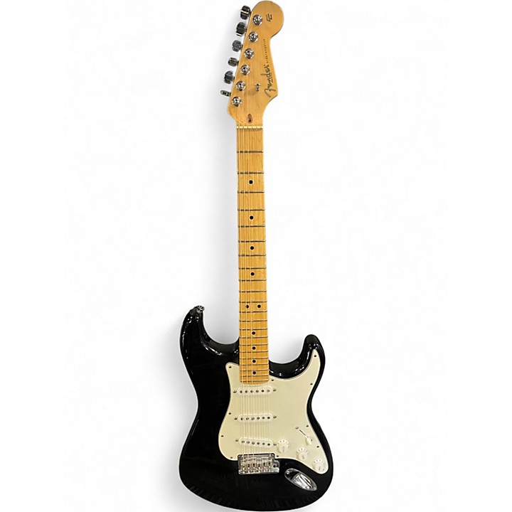 Used 2009 Fender American Standard Stratocaster Black Solid