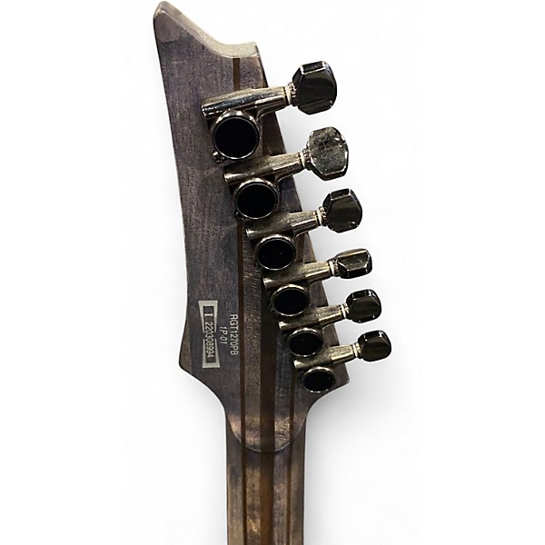 Used Ibanez RGT1270PB Black Burst Solid Body Electric Guitar