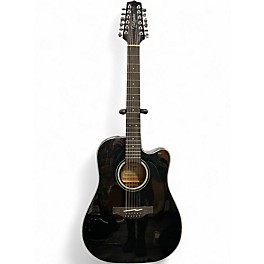 Used Takamine GD30CE-12 BLACK 12 String Acoustic Electric Guitar