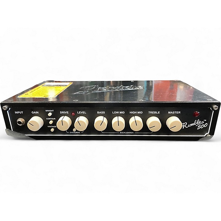 ベース Fender Rumble 500 HEAD Used Fender Rumble 500 Head Bass Amp Head | Guitar Center