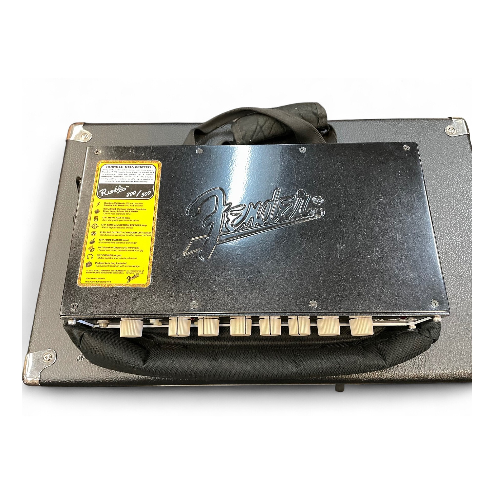 ベース Fender Rumble 500 HEAD Fender Rumble 500 500-Watt Bass Head | Sweetwater
