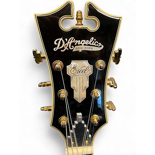 Used D'Angelico EX DH Natural Hollow Body Electric Guitar