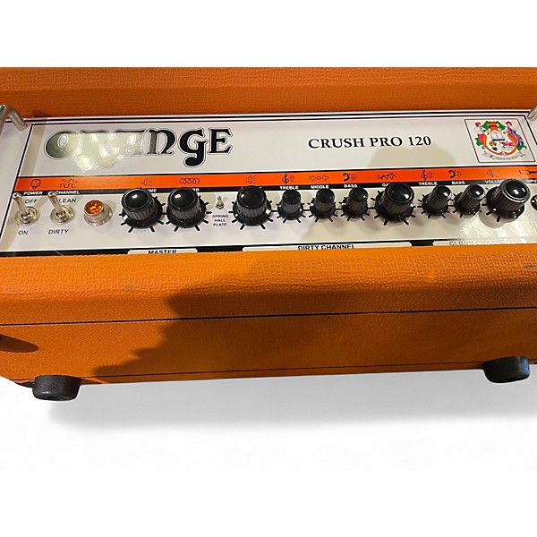 Used Orange Amplifiers CR120H Crush Pro 120W Solid State Guitar Amp Head