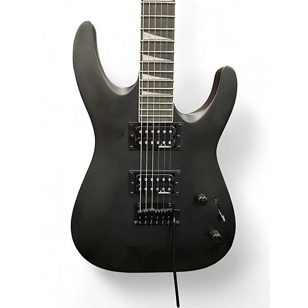 Used Jackson JS22 Dinky BLACK Solid Body Electric Guitar