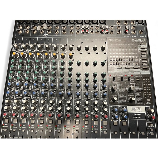 Used Yamaha EMX5016CF Powered Mixer
