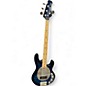 Used Sterling by Music Man RAY34FM NEPTUNE BLUE Electric Bass Guitar thumbnail