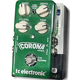 Used TC Electronic Corona Chorus Effect Pedal