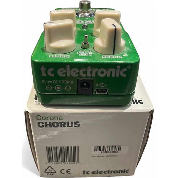 Used TC Electronic Corona Chorus Effect Pedal