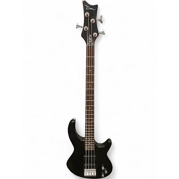 Used Dean Edge Q4 Black Electric Bass Guitar Black | Guitar