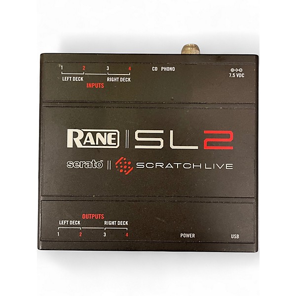 RANE SL2 オーディオインターフェース Rane SL2 Interface for Serato Scratch Live (Red) SL2 RED B&H