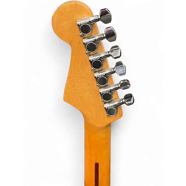 Used Fender STRATOCASTER HH BLACK Solid Body Electric Guitar