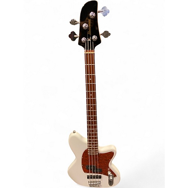 Used Ibanez TMB100 White Electric Bass Guitar