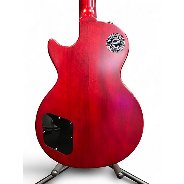 Used Epiphone Ltd 1959 Les Paul Standard Aged Dark Cherry Burst Solid Body Electric Guitar