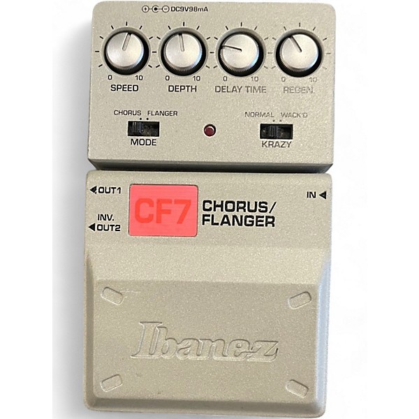 Used Ibanez CF7 Effect Pedal