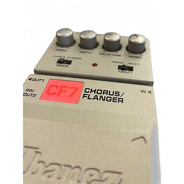 Used Ibanez CF7 Effect Pedal