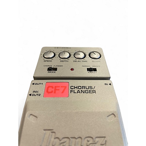 Used Ibanez CF7 Effect Pedal