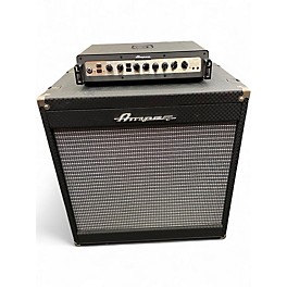 Used Ampeg PF500 Portaflex 500W Head and PF115HE 1x15 Cabinet Bass Stack