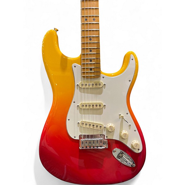 Used Fender Player Stratocaster Plus 3 Tone Sunburst Solid Body Electric Guitar