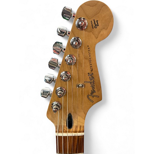 Used Fender Limited Edition Stratocaster Player Special Black Solid Body Electric Guitar