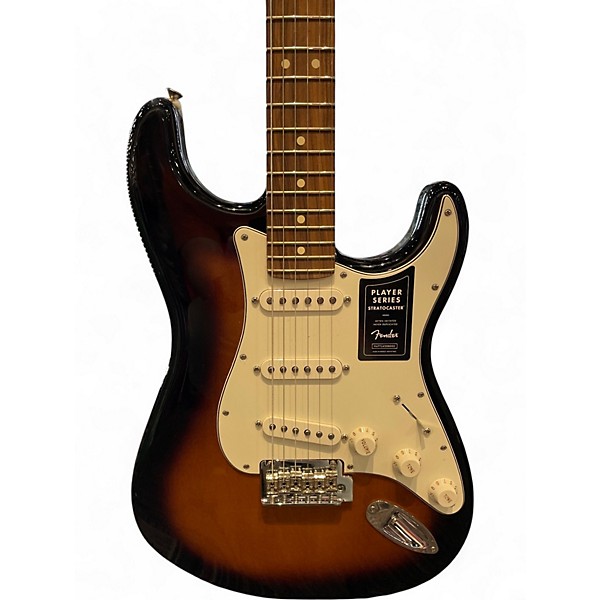 Used Fender Player Stratocaster 2 Color Sunburst Solid Body Electric Guitar
