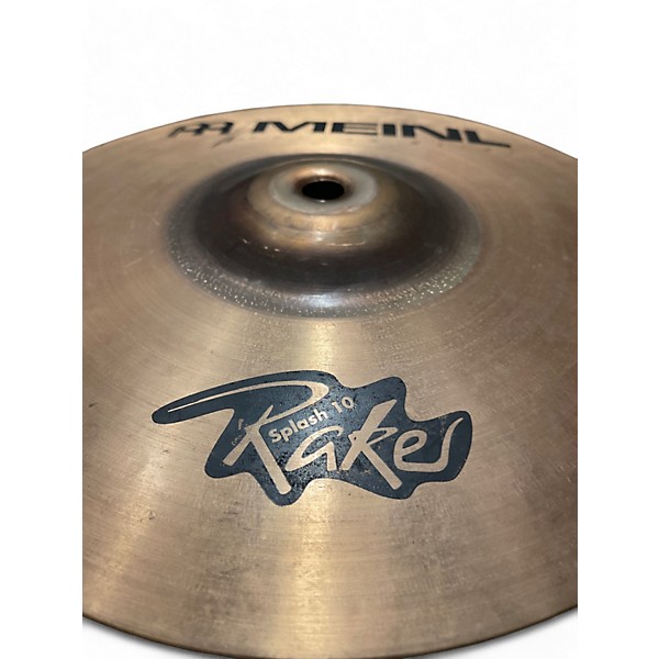 Used MEINL 10in Raker Splash Cymbal