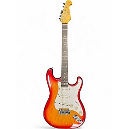 Used Indio Cali Classic 2 Color Sunburst Solid Body Electric Guitar