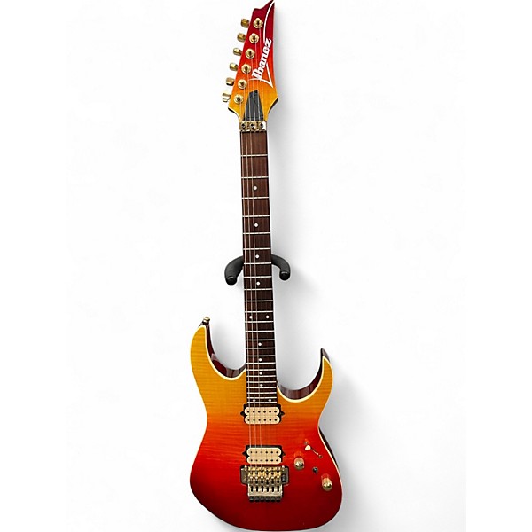 Used Ibanez 1p-01 Sunburst Solid Body Electric Guitar