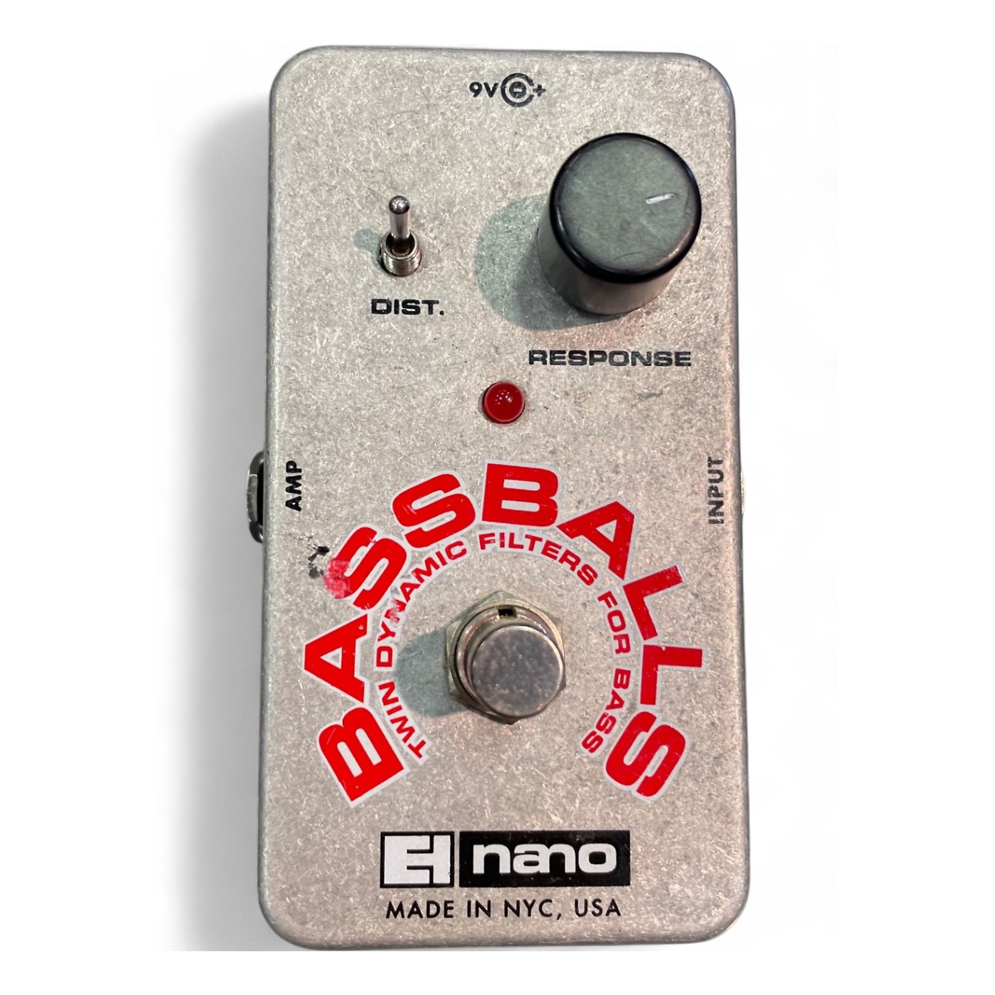 Used Electro-Harmonix Nano Bassballs Bass Effect Pedal