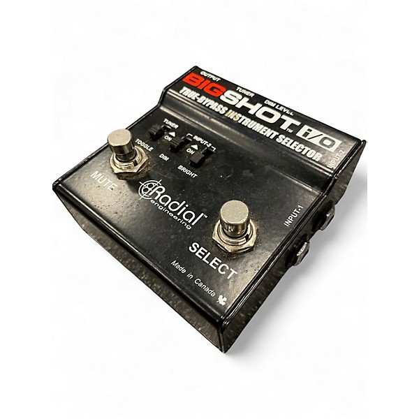 Used Radial Engineering Bigshot I/O True Bypass Selector Pedal