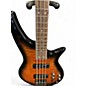 Used Jackson JS3Q Trans Orange Electric Bass Guitar