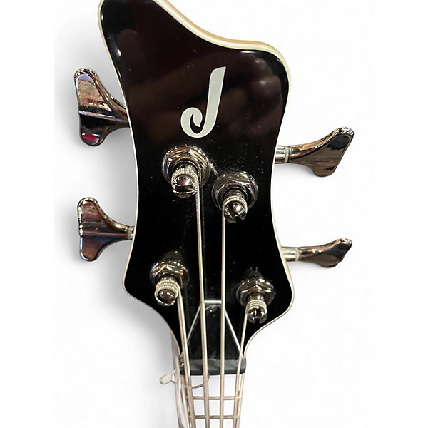 Used Jackson JS3Q Trans Orange Electric Bass Guitar