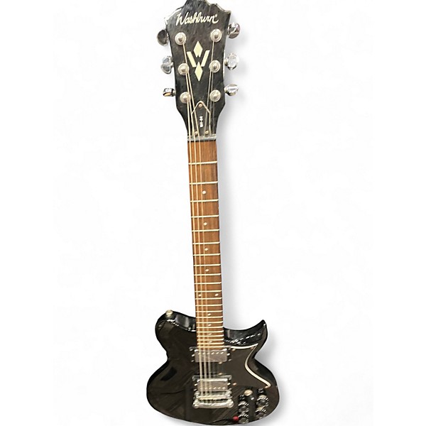 ギター PHOTOGENIC solid tone standard Used Washburn WI-64 Black Solid Body Electric Guitar Black