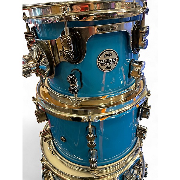 Used PDP by DW 5 Piece LIMITED EDITION Blue Drum Kit