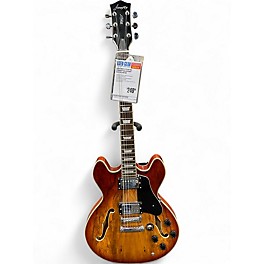 Used Firefly FF338 Pro Sunburst Hollow Body Electric Guitar