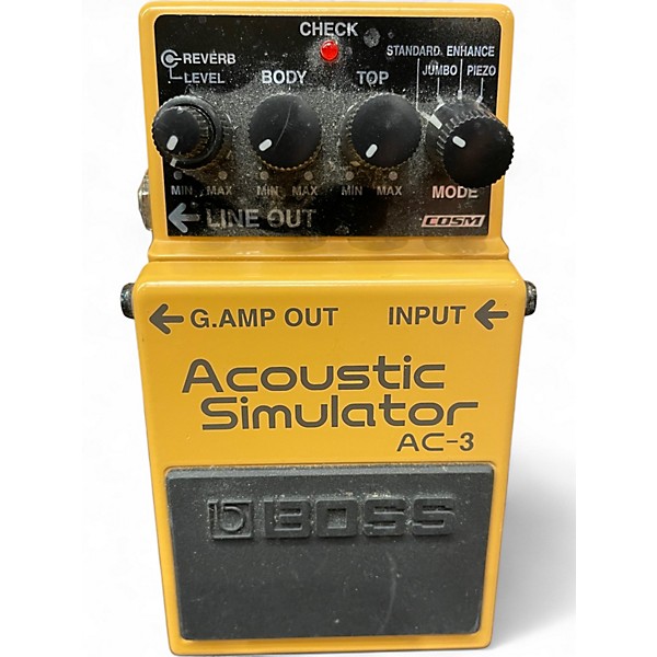 Used BOSS AC3 Acoustic Simulator Effect Pedal | Guitar Center