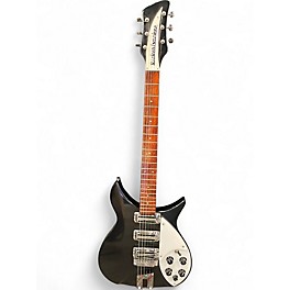 Used 2005 Rickenbacker 350V63 Black Solid Body Electric Guitar