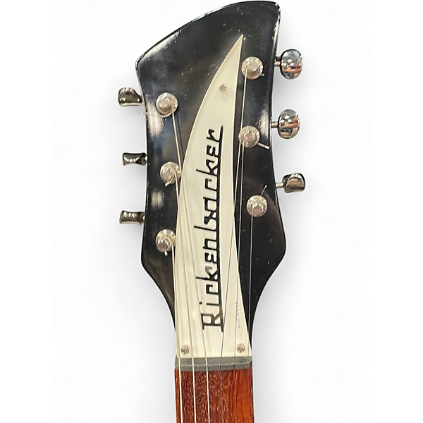 Used 2005 Rickenbacker 350V63 Black Solid Body Electric Guitar