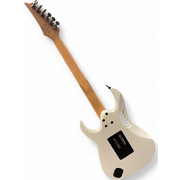 Used Ibanez JEMJR Alpine White Solid Body Electric Guitar